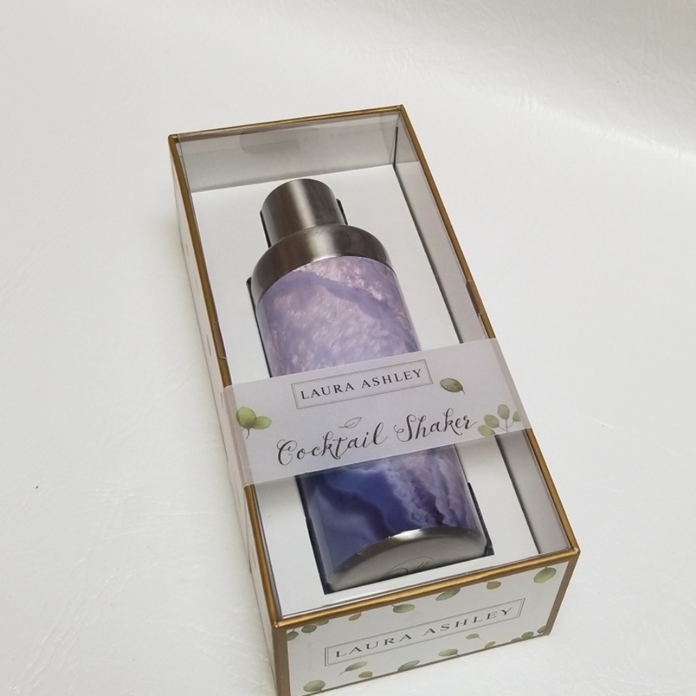 NEW Laura Ashley Coctail shaker